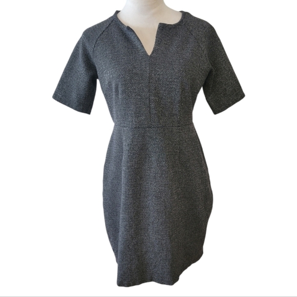 Ann Taylor Dresses & Skirts - Ann Taylor Herringbone Tailored Dress Size 6